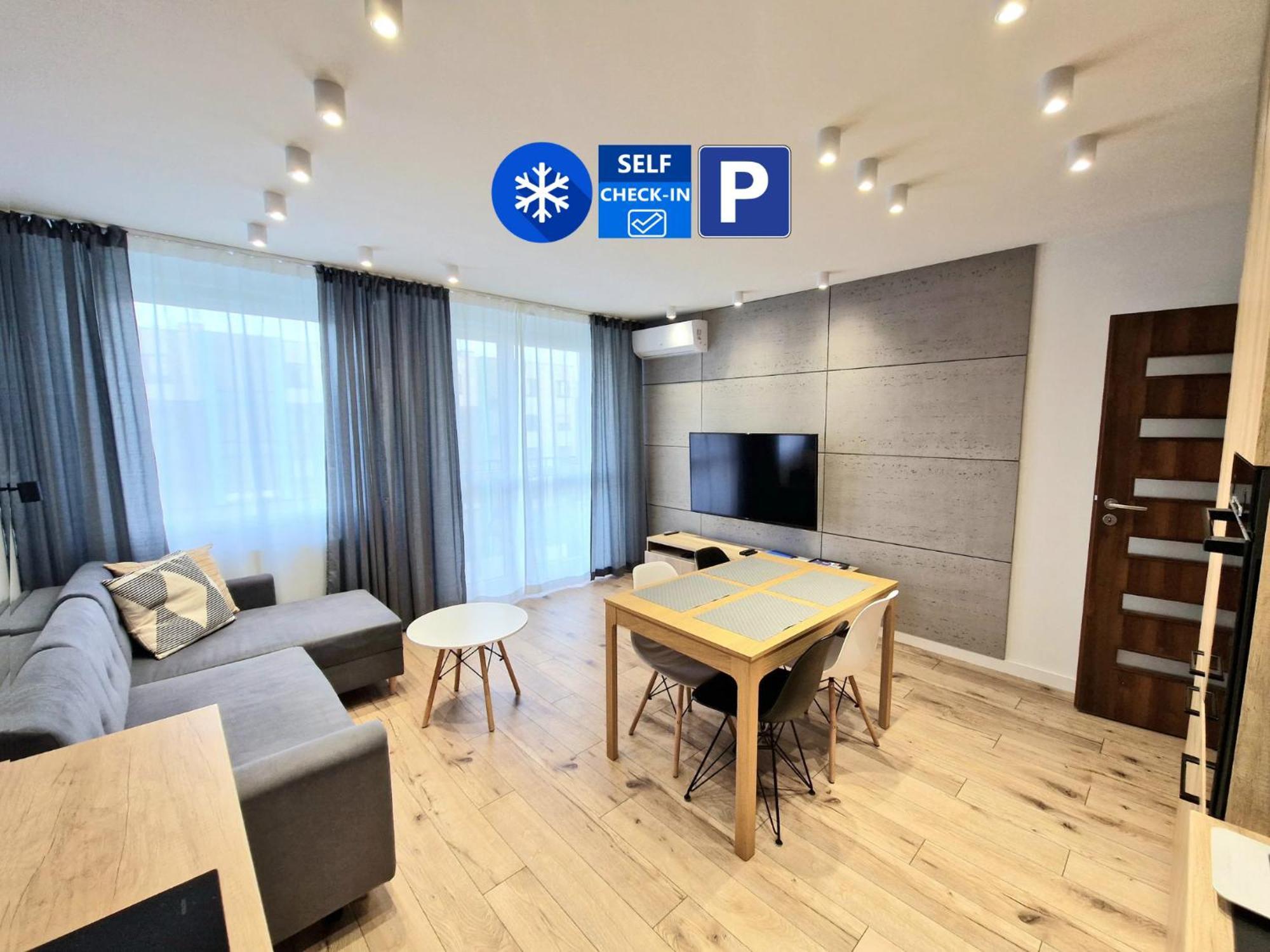 Tesorio - Air Conditioning, Free Parking, Self Check-in - Klimatyzacja, Darmowy Parking * Wroclaw